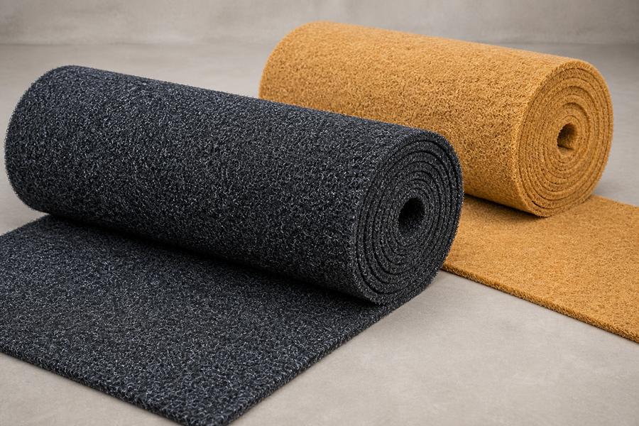 Large gold sluice mat rolls