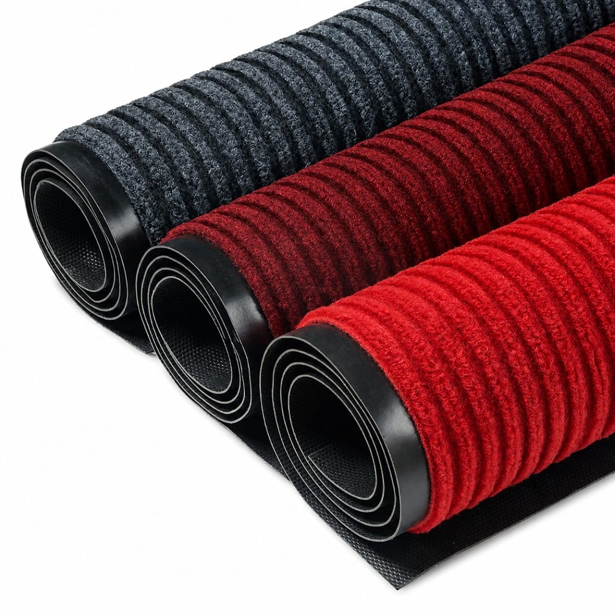 PVC-Backed Carpet Mat on white background
